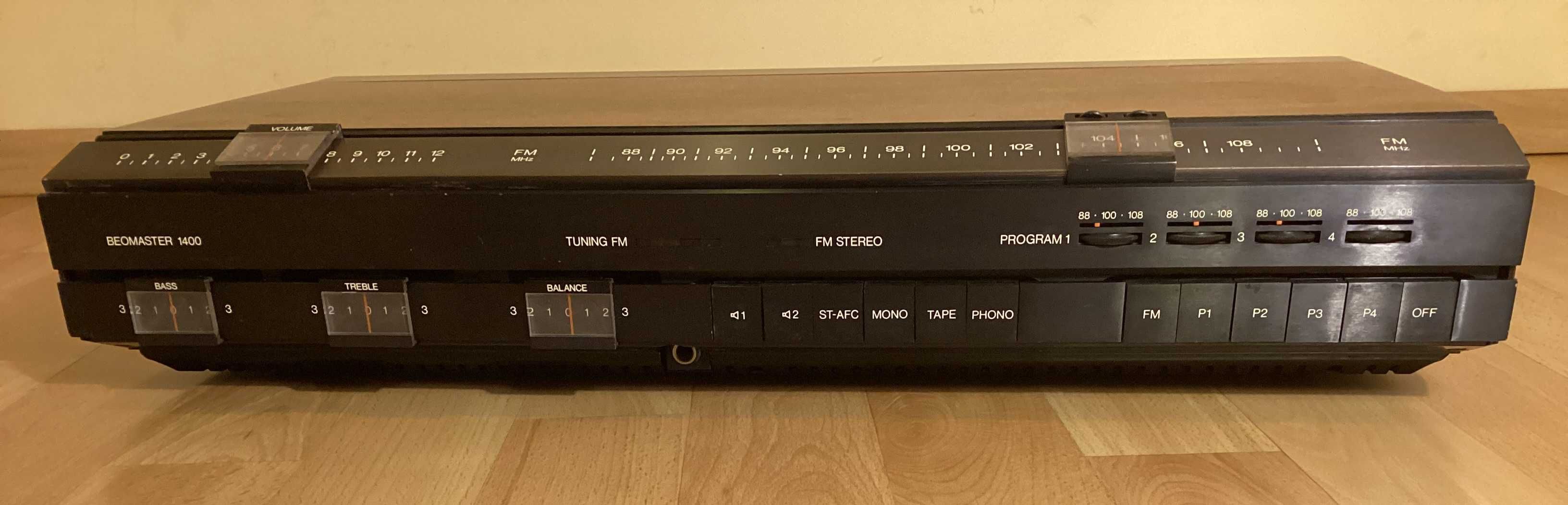 Amplituner Wzmacniacz Bang & Olufsen BEOMASTER 1400 /// SPRAWNY