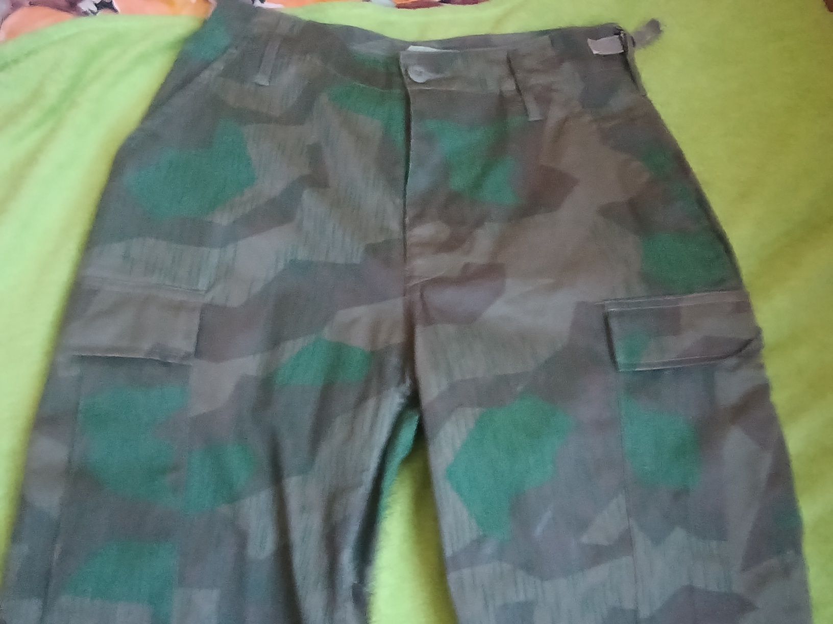 Spodnie harcerskie moro Mil-Tec roz.S pas 80