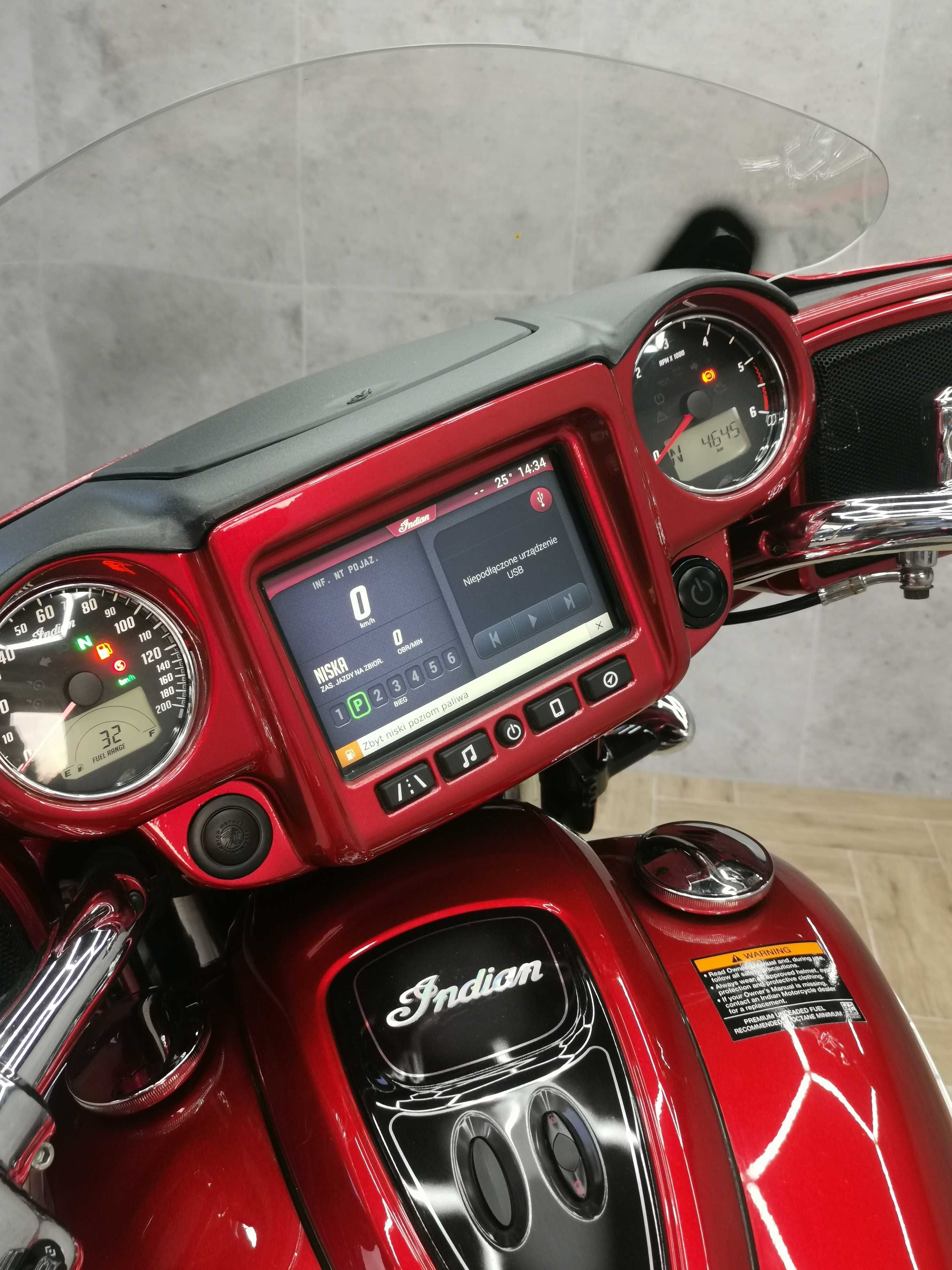 Indian chieftain 2019 limited 4700km harley davidson okazja przepiekny
