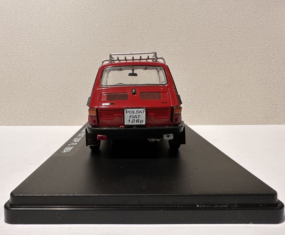 Fiat 126p FL 650 1:24 Samochody PRL Hachette