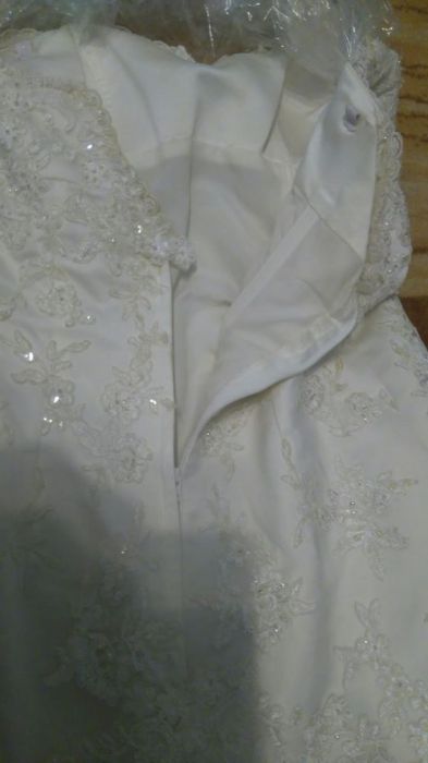 Suknia ślubna ecry