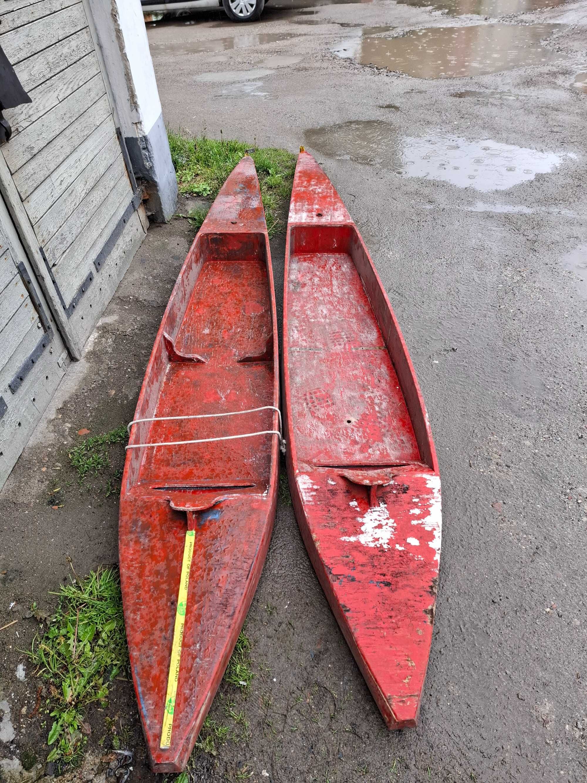 Kadłuby bojerów Kajaki dług.3,60 szer.46. szt.2.