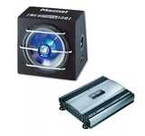 Subwoofer Skrzynia Basowa Magnat + Wzmacniacz MAC Audio 1000W