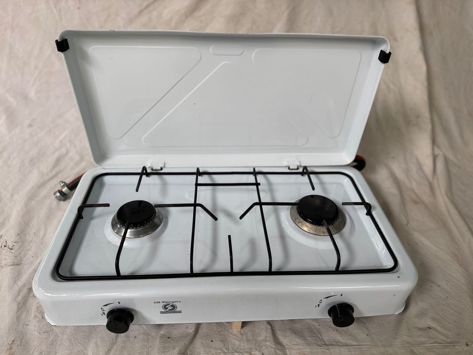 Fogão clássico a gás.