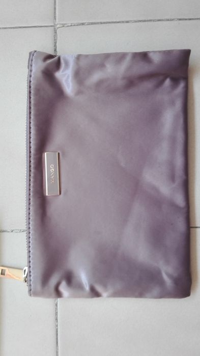 Bolsa rosa seco e carteira rosa Mango