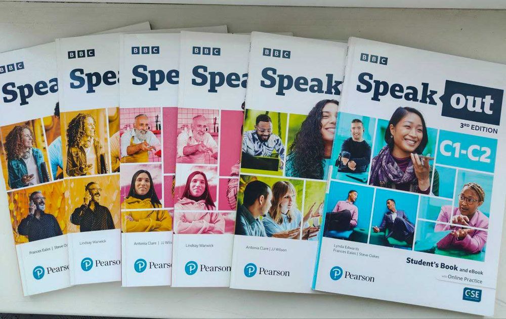 Speak Out 3d ed SB (В2,С1) + WB (B1)