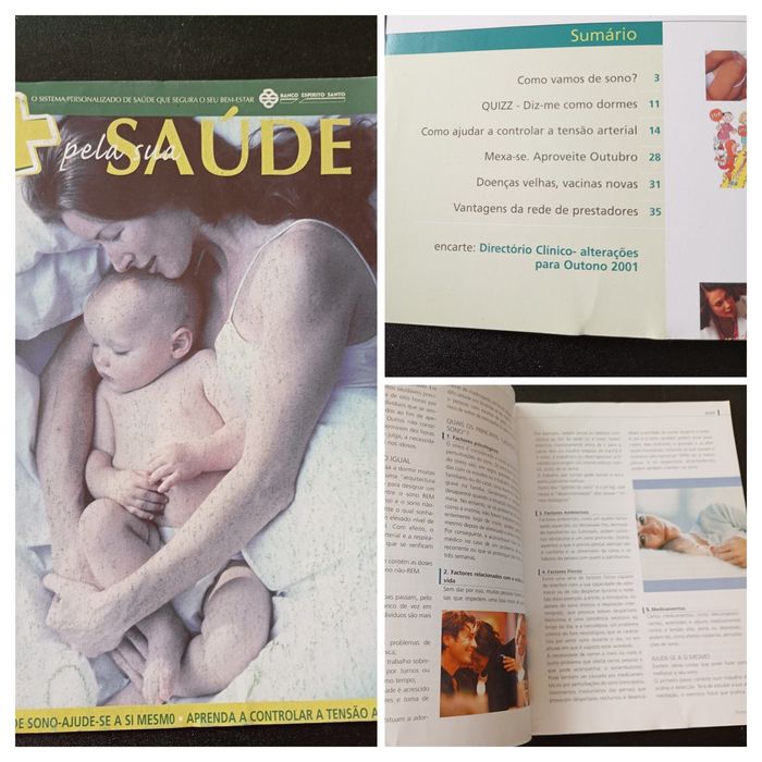 Revistas " Pela sua saúde"