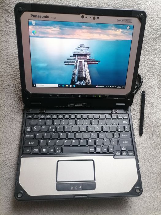 Panasonic CF 20 MK2 i5 7 gen 8GB 256GB SSD win10 Rysik WIFI BT SIM