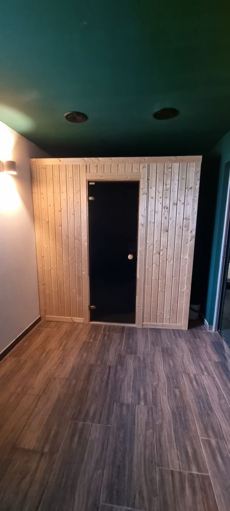 Sauna fińska 2w1 - posiada podłączenia IR
