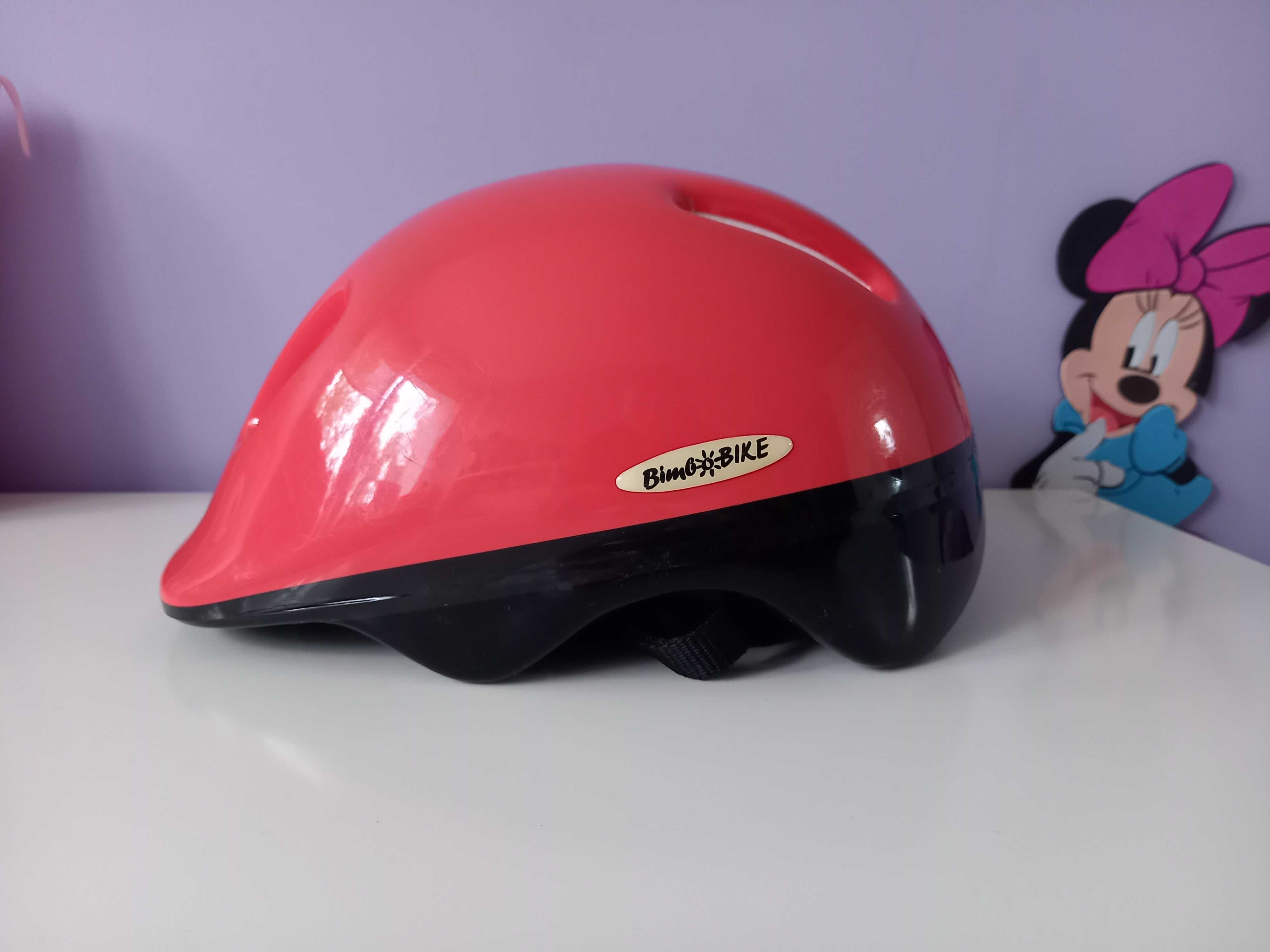 Kask dziecięcy Bimbo BIKE, rozmiar S na rower, deskorolkę, rolki