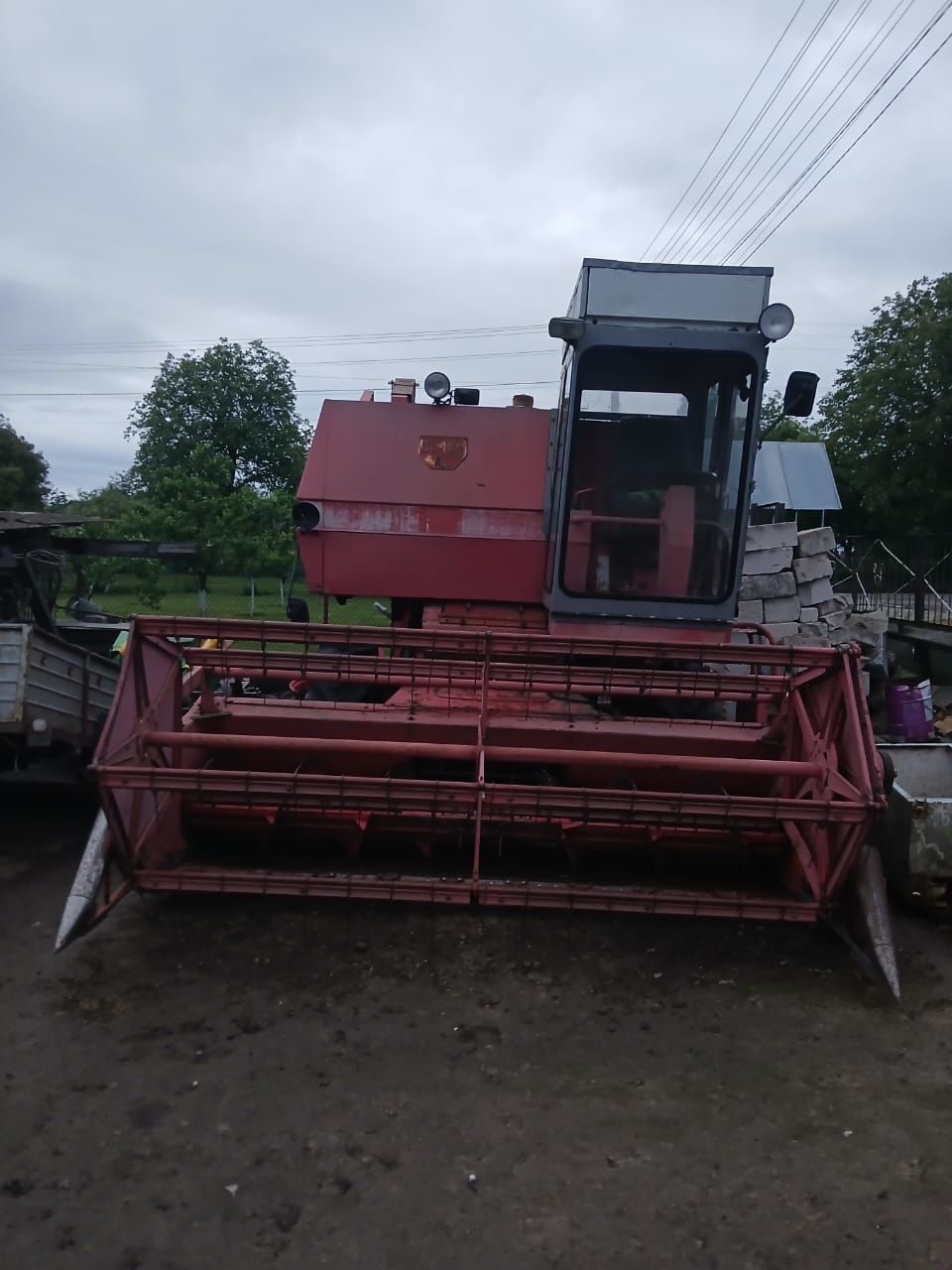 Комбайн massey 187