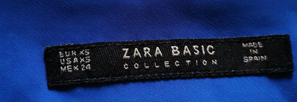 Túnica Zara Basic XS