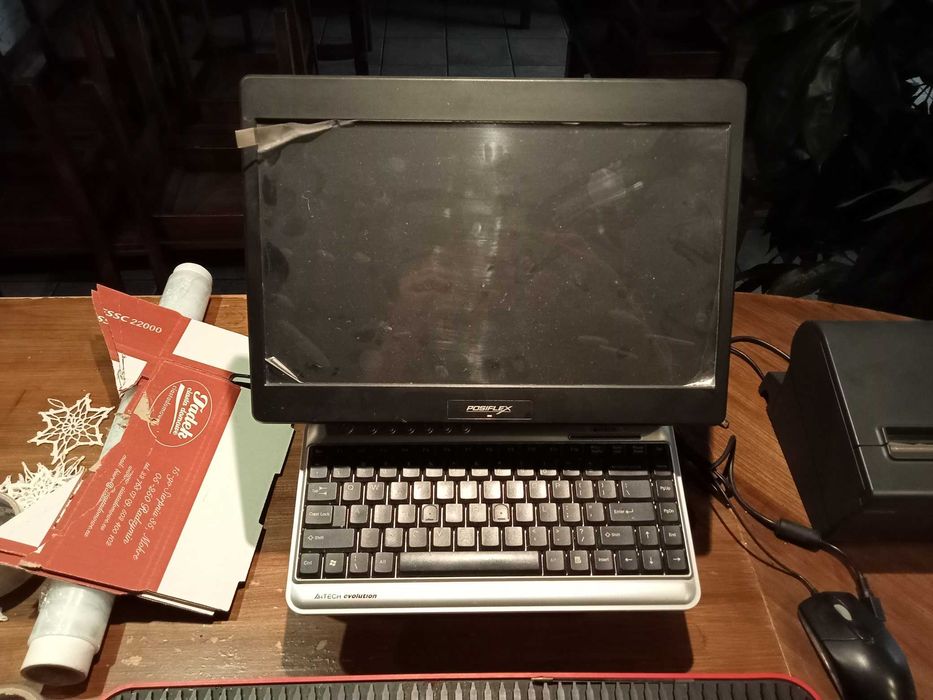 Terminal POS drukarka klawiatura