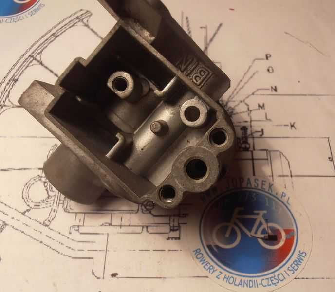 Korpus gaźnika BING rower z silnikiem SACHS 301 Spartamet Saxonette