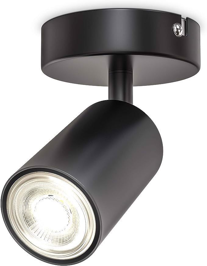 Lampa Sufitowa LED Reflektor Punktowy Czarny