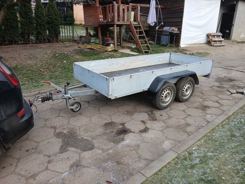 Przyczepa dwuosiowa 1500 dmc