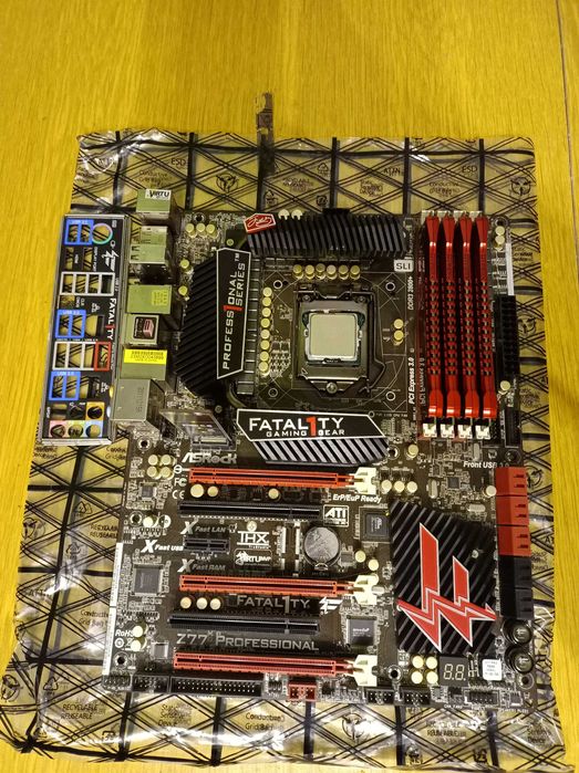 i7-2600K, ASRock Fatal1ty Z77, 16GB RAM, NVME