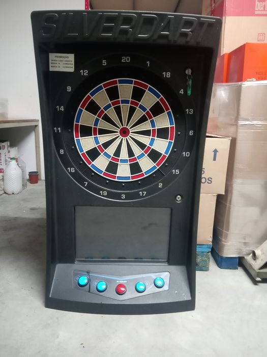 Máquina de setas com moediro