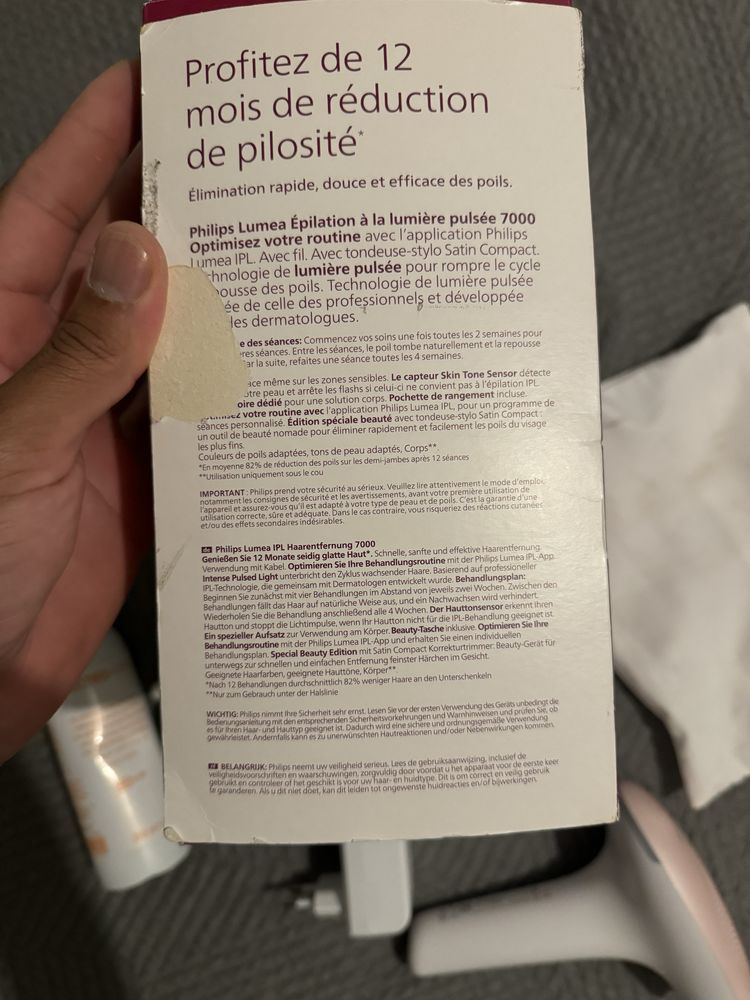 Maquina para depilçao a lase