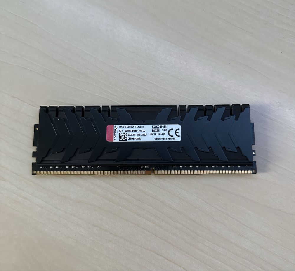 Pamięć DDR4 HyperX 8GB 3000MHz CL15 Predator Black
