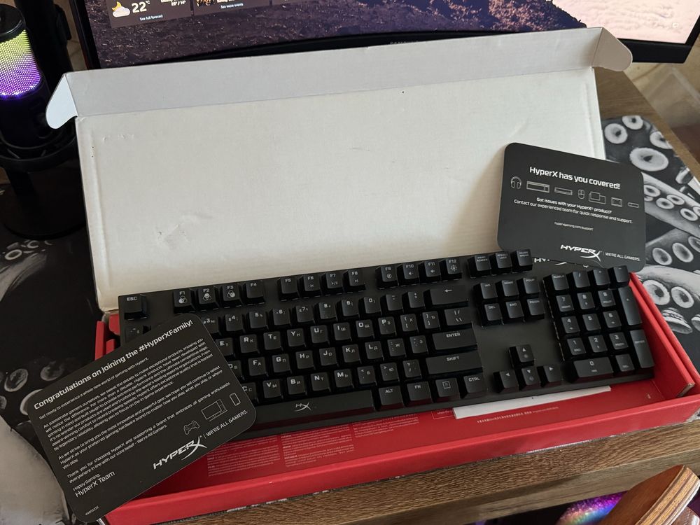 ІГРОВА клавіатура HyperX ALLOY FPS RGB мехінічна