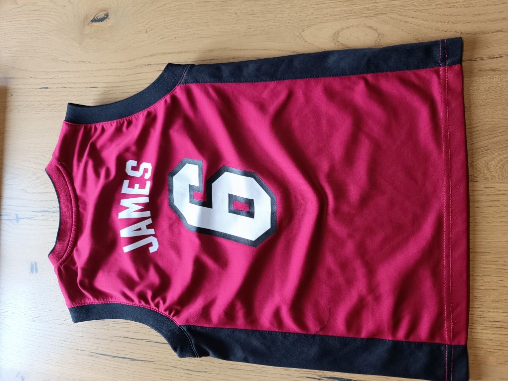 Koszulka Miami - LeBron James. Oryginalna. 8 - 12 lat