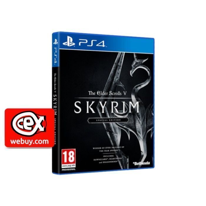 Elder Scrolls V Skyrim Special Edition PS4 (CeX Gdynia)