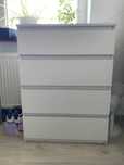 Biała komoda ikea