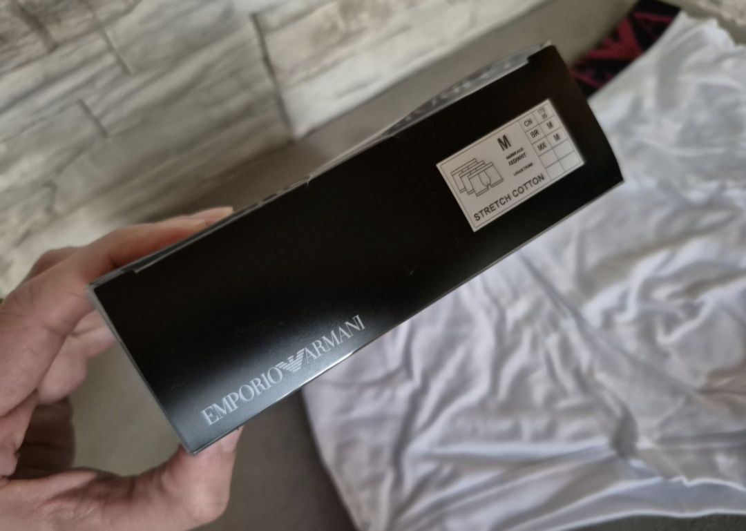 Bokserki Męskie 3pak Emporio Armani M