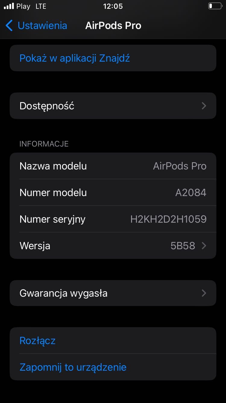 AIR PODS Pro słuchawki bezprzewodowe GWARANCJA ROZRUCHOWA