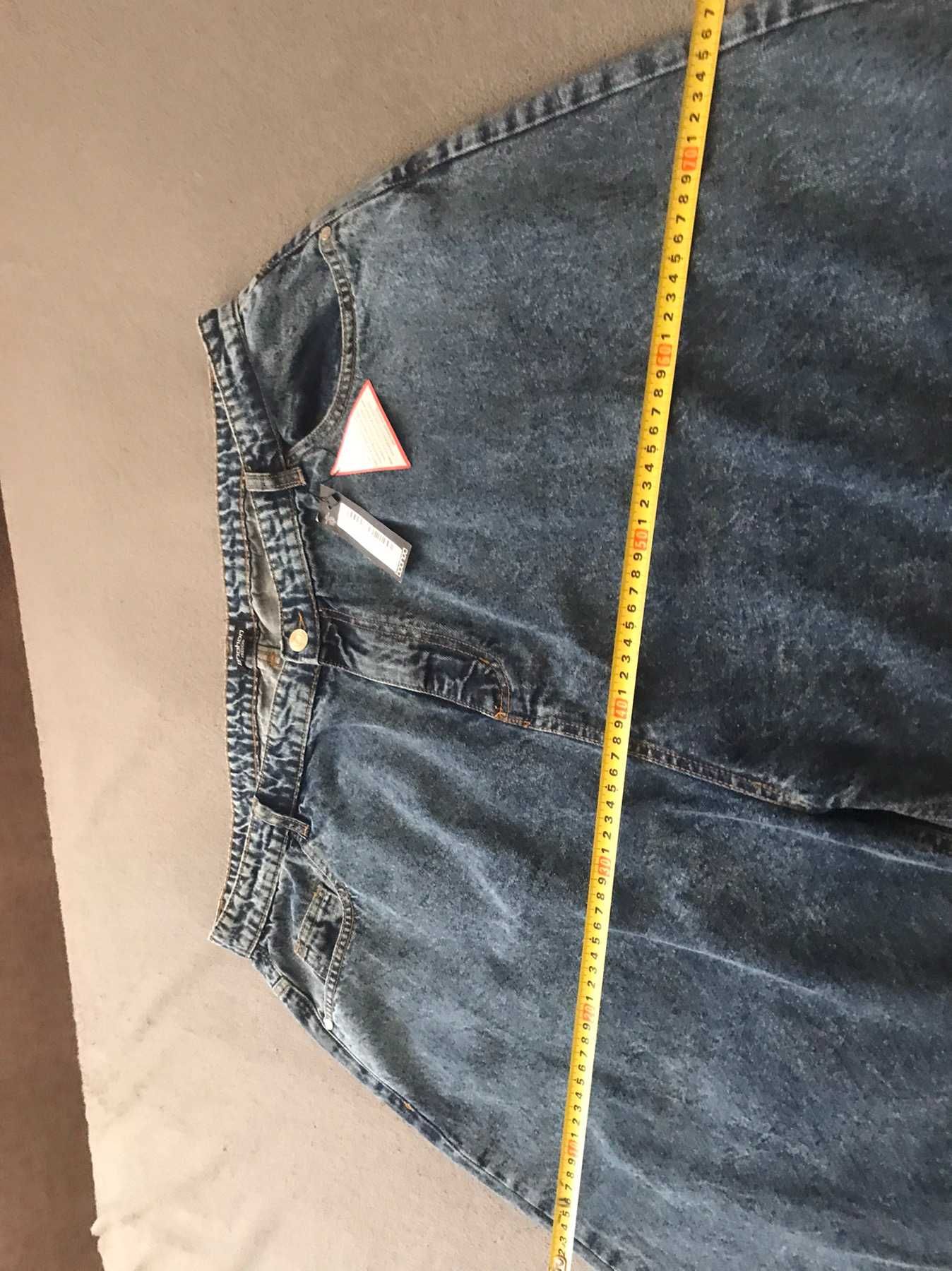 Джинсы Boohoo -Plus Baggy Straight Leg Denim Jean в большом  размере!