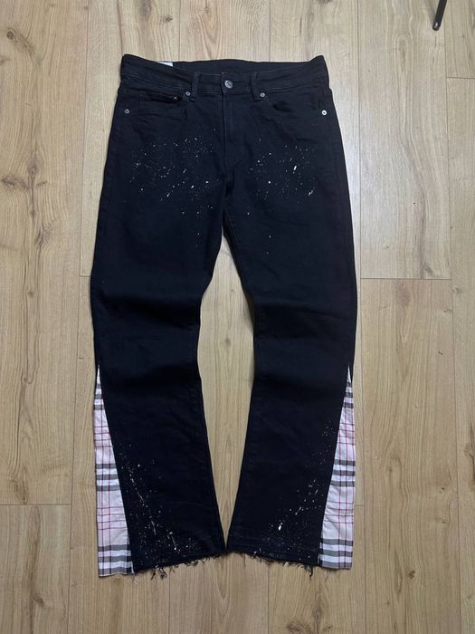 Flared jeans burberry type