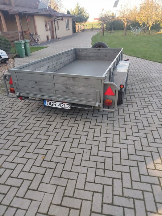 Przyczepka SAM dwie osie