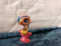 Littlest pet shop papuga szklane oko