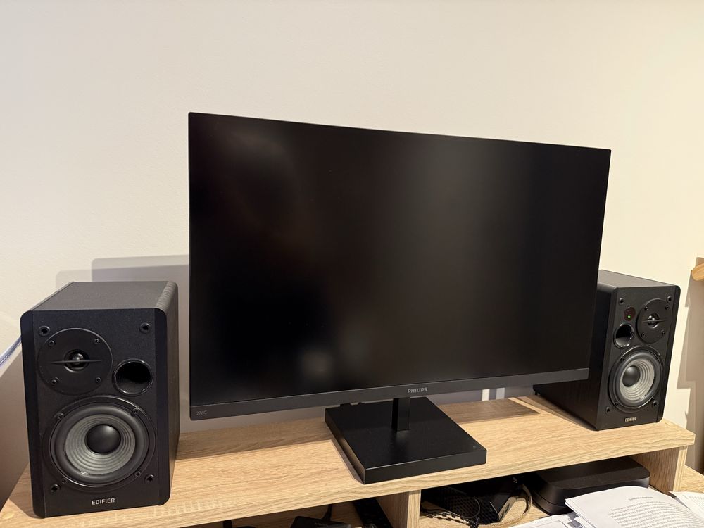 " Głośniki Ediefier R1280DBs czarne, jak nowe! + gratis głośnik BT!;)