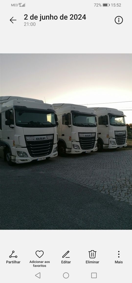 Daf's  Xf 106  ano 2017
