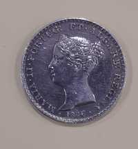 500 reis 1846 - D. Maria II - Prata