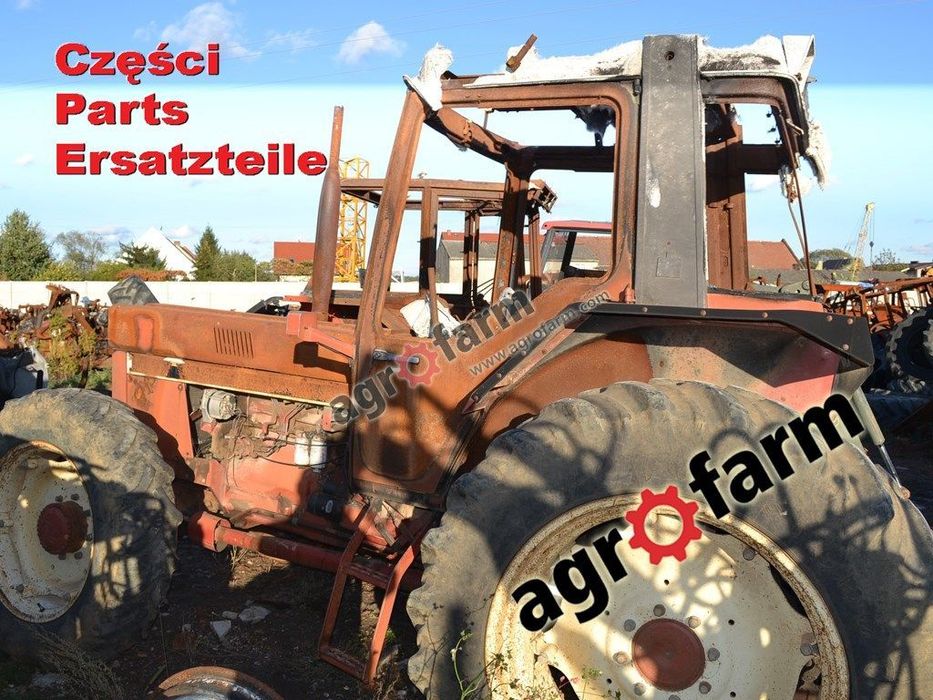 Case 956 XL części, silnik, skrzynia biegów, oś