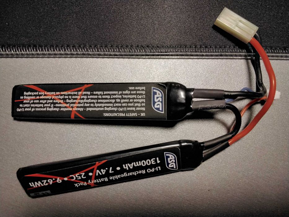 Akumulator asg 7,4v 1300mAh 25c