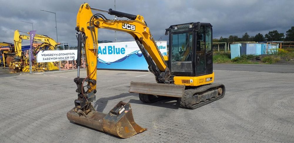 JCB Minikoparka gąsienicowa JCB 55Z-1 T3