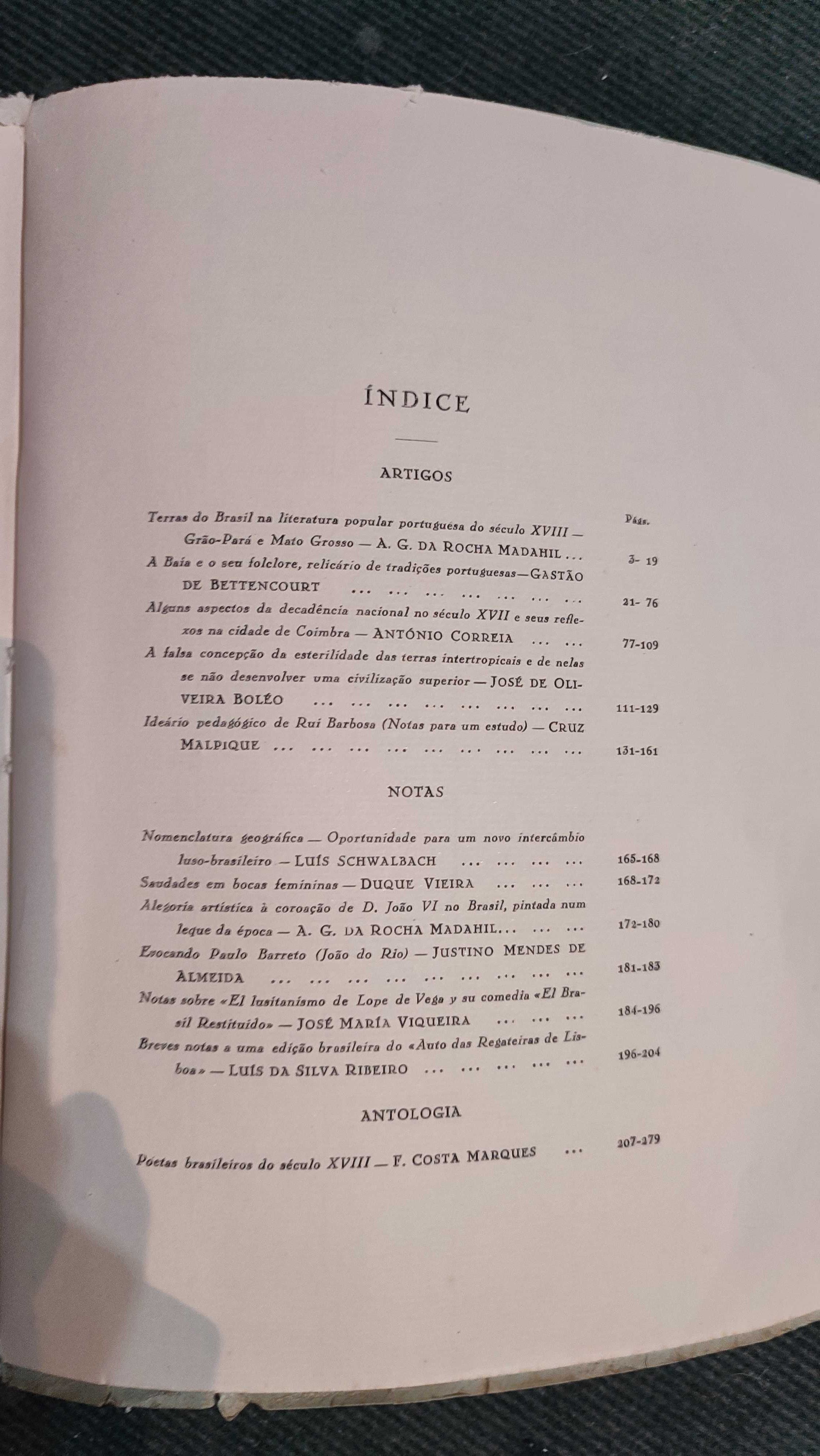 Brasilia Vol VI, 1951 - faculdade de Letras da U. Coimbra