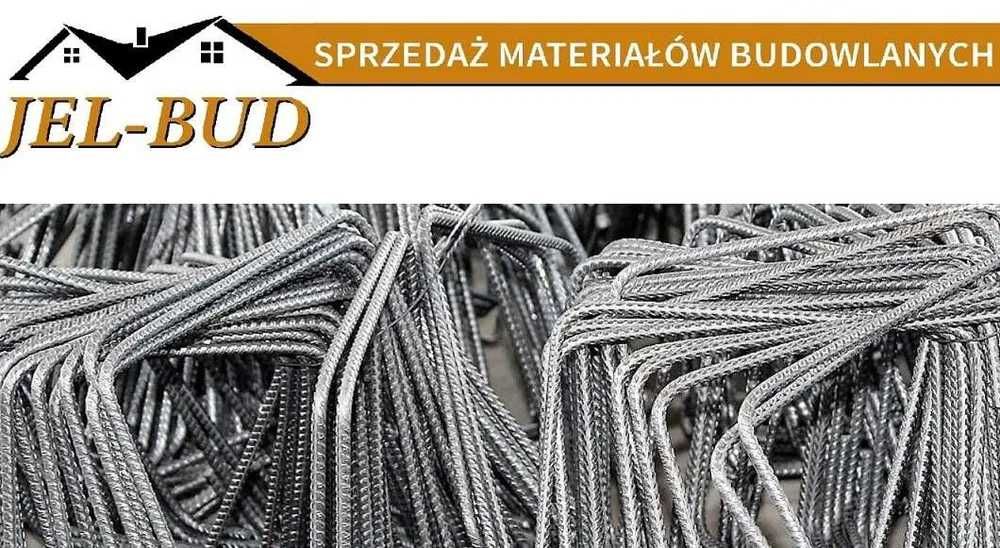 Pręty żebrowane, stal zbrojeniowa, strzemiona, prefabrykacja