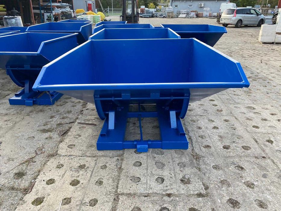 Kolibka 1,5 m3 kontener do segregacji transportu do wózka