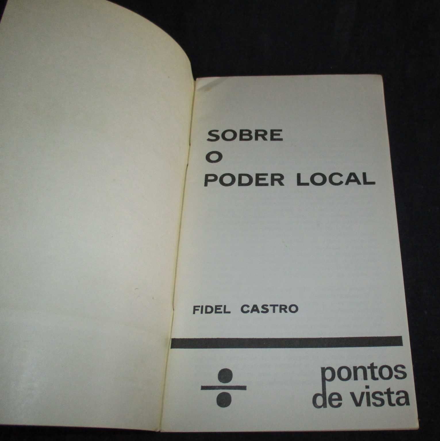 Livro Sobre o poder local Fidel Castro