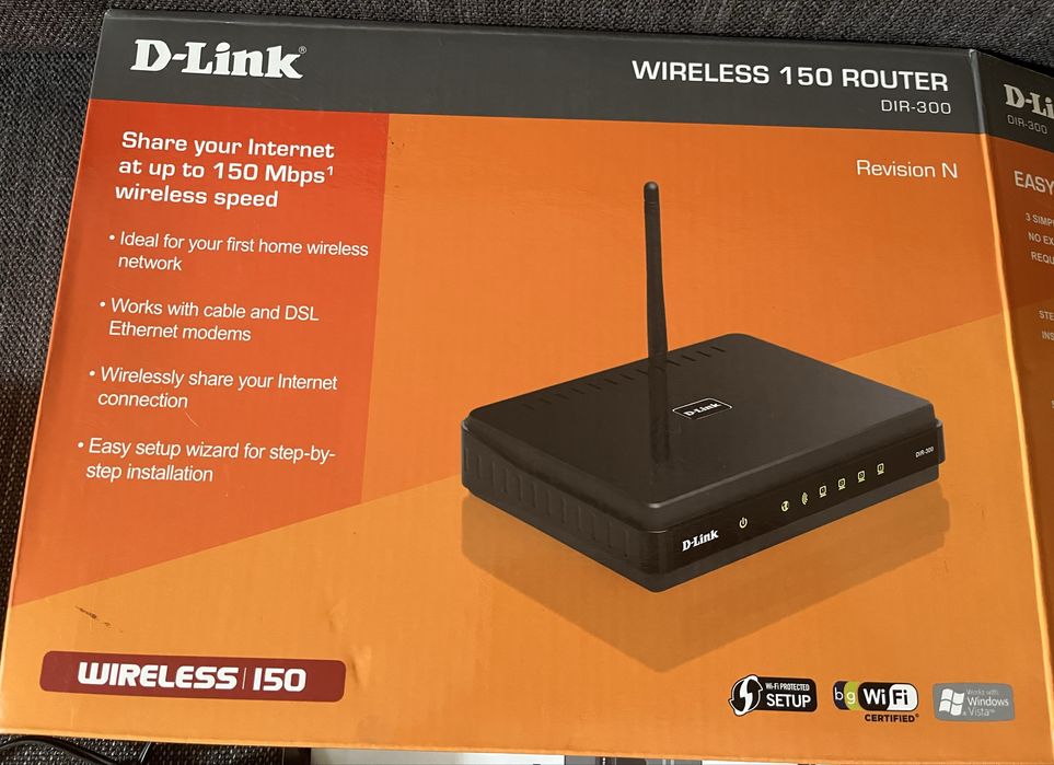 Роутер D-Link Dir-300 повний комплект