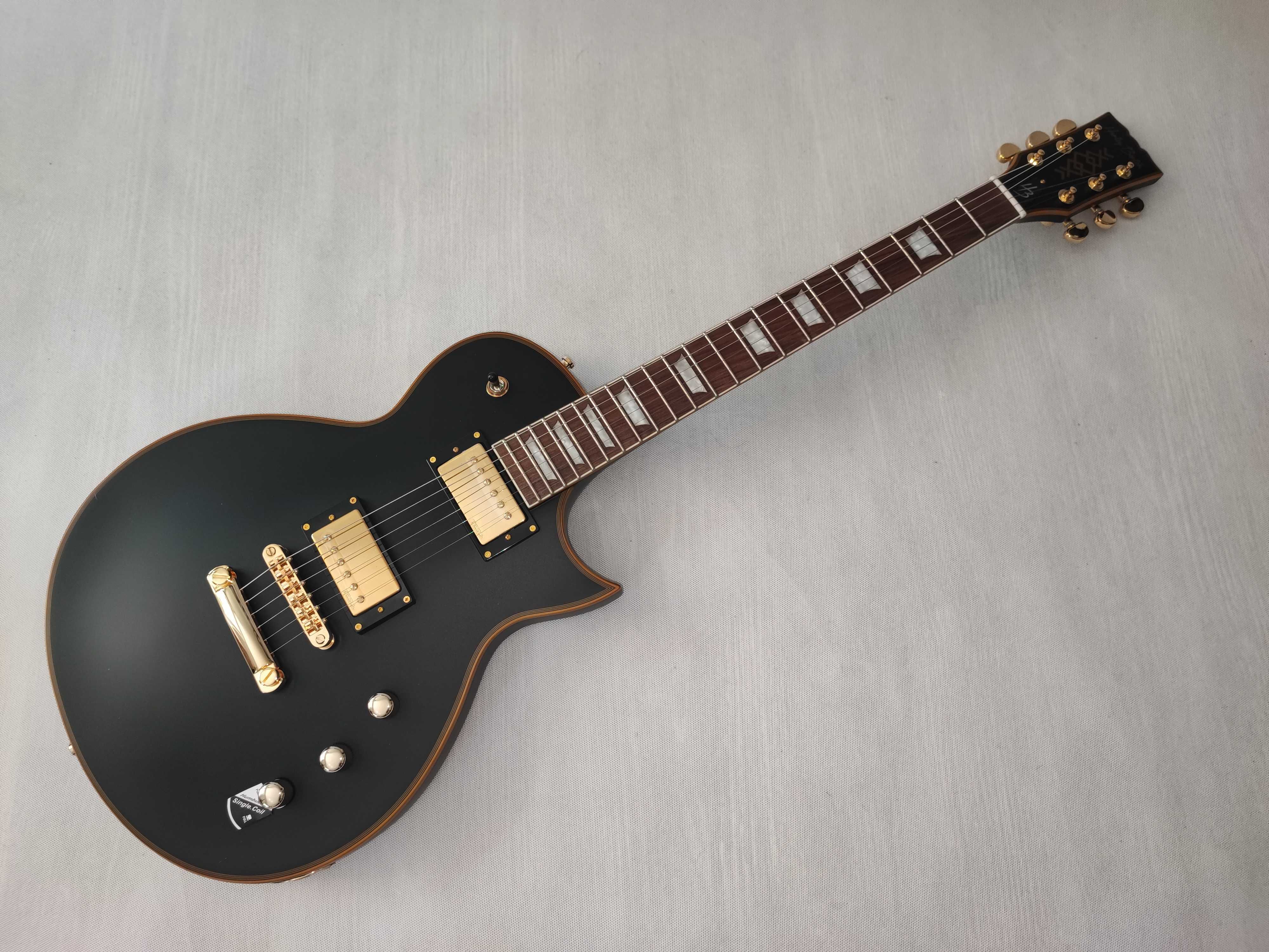 HARLEY BENTON SC-CUSTOM III VBK gitara Les Paul ustawiona lutniczo