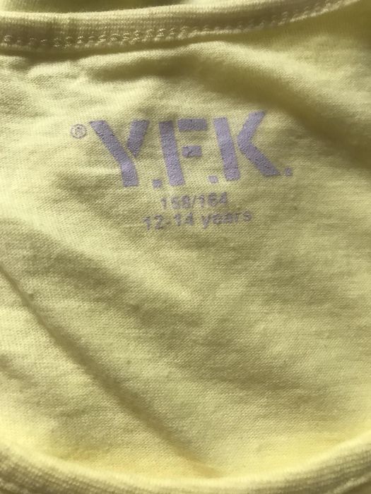 Теніска дівчача жовта