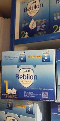 5 opakowań mleko Bebilon Advance Pronutra 1 i 2 (5000g)