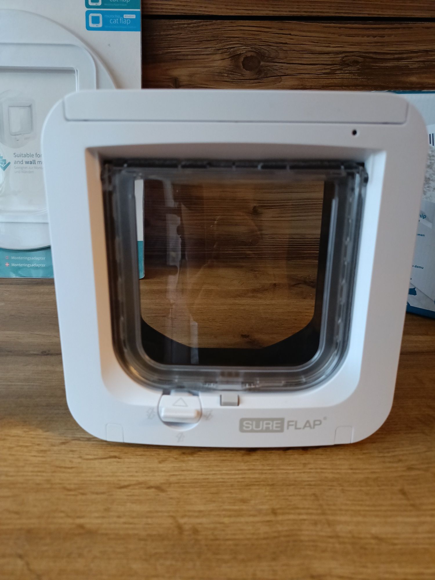 Sureflap drzwiczki dla kota+element montażowy