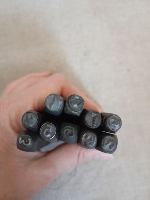 Клейма ударные по металлу . СССР